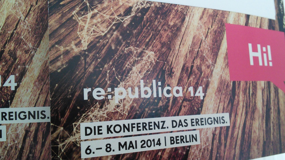 re:publica 2014 | Namensschilder • Foto: Martin Kohlhaas