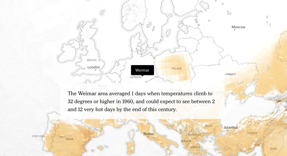 Bildschirmfoto „how-much-hotter-is-your-hometown“ • https://www.nytimes.com/interactive/2018/08/30/climate/how-much-hotter-is-your-hometown.html